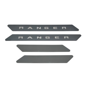 Putco Ford Ranger Logo Black Platinum Door Sill Plates