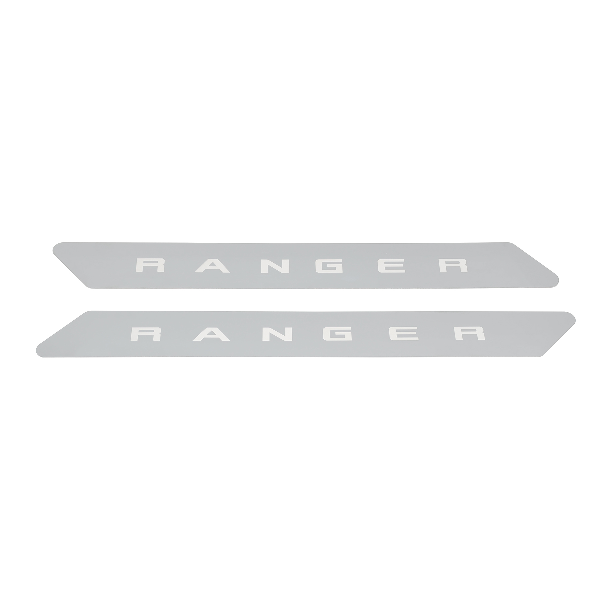 Ford Ranger Door Sills Stainless Steel - Etched Front Doors Ford Ranger Door Sills Stainless Steel - Etched Front Doors