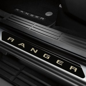 Installed Ford Ranger Front Door Sill