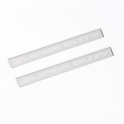 Ford Super Duty Logo SS Door Sill Plates 95180FD