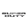 Ford Super Duty Letters 3D Stamped - Black Platinum Ford Super Duty Letters 3D Stamped - Black Platinum