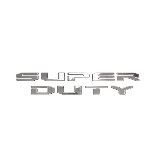 Ford Super Duty Letters 3D Stamped - Stainless Steel