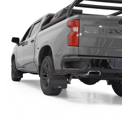 Front and Rear Mud Skin Solid - Installed