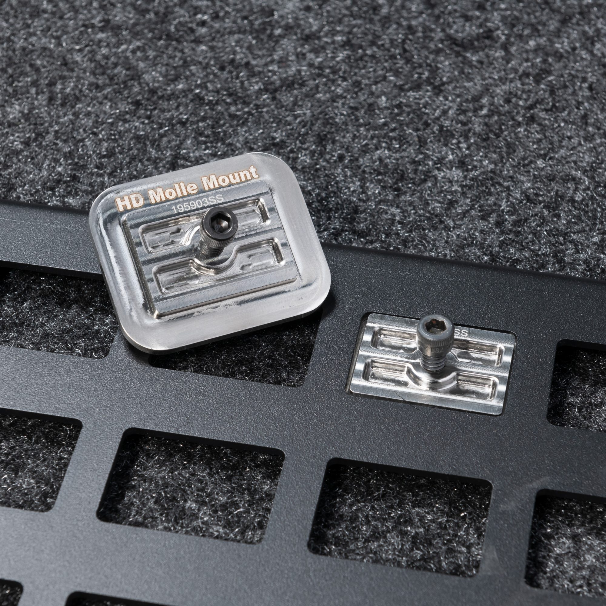 CNC-machined 316 stainless steel, tested to handle up to 400 lbs. CNC-machined 316 stainless steel, tested to handle up to 400 lbs.