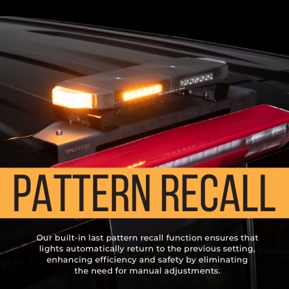 Featuring Tap-N-Sync memory recall to effortlessly restore the last strobe pattern