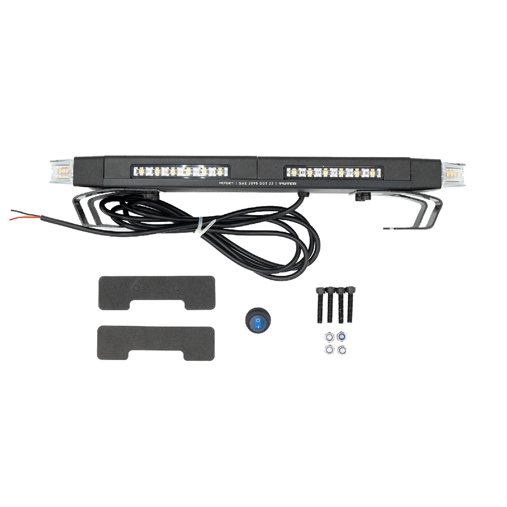 Putco Hornet Amber LED Stealth Rooftop Strobe Light Bar Putco Hornet Amber LED Stealth Rooftop Strobe Light Bar