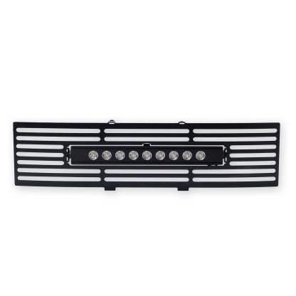Bumper Grille Insert with a Luminix light bar