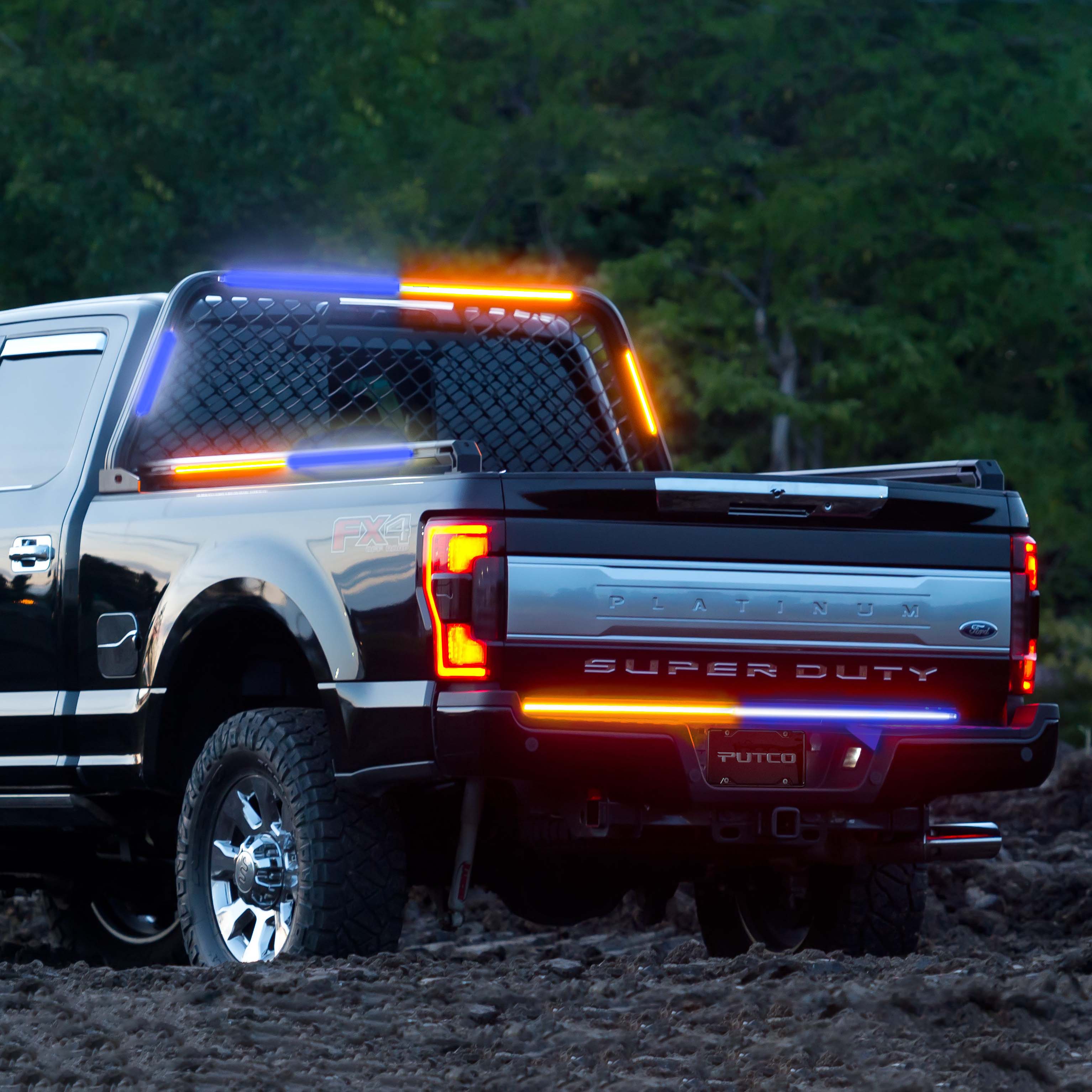 8-Pack Amber LED Strobe Lights – 12V-24V Super Bright Waterproof Warning Lights For Trucks, UTVs, Emergency Vehicles