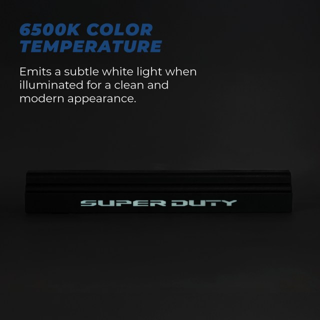 6500K Color Temperature 6500K Color Temperature