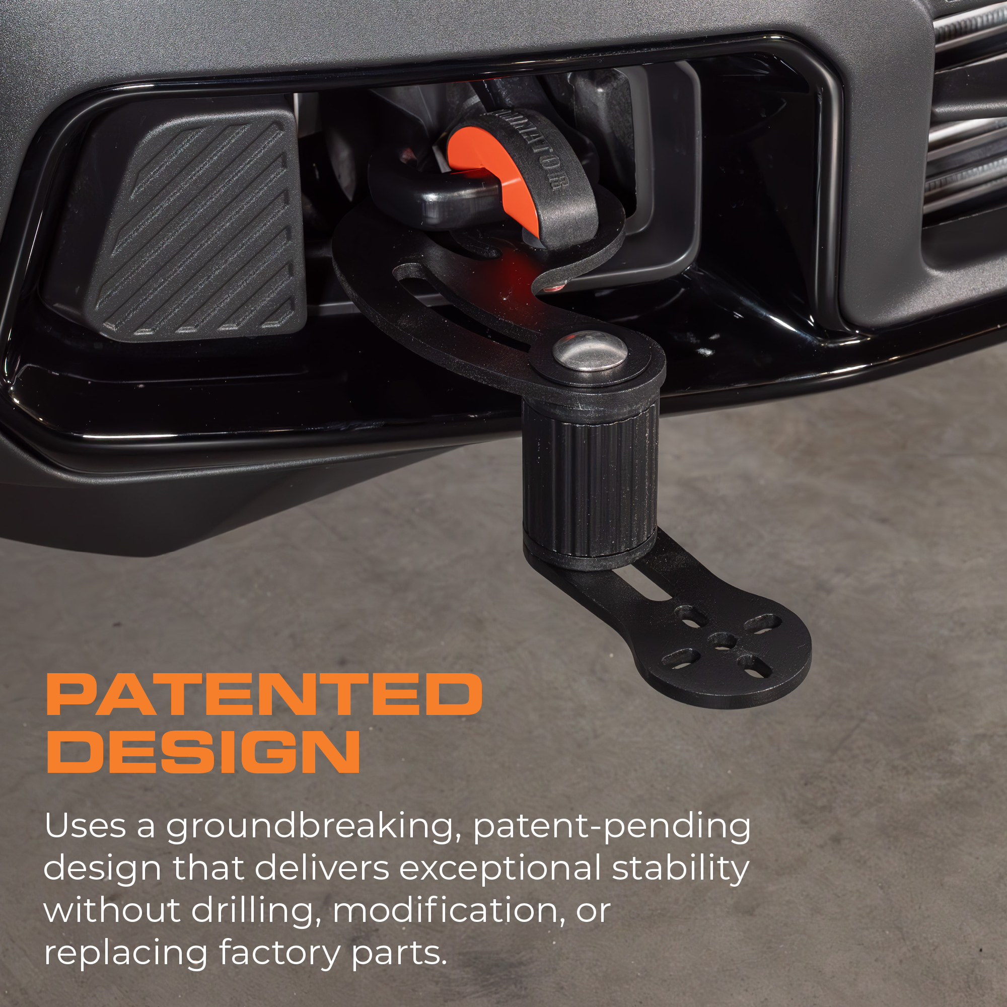 Denominator is a patented design Denominator is a patented design