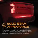 The dense Blade COB (Chip-On-Board) LED array creates a continuous, seamless beam of light, resulting in a sleek, uniform appearance.