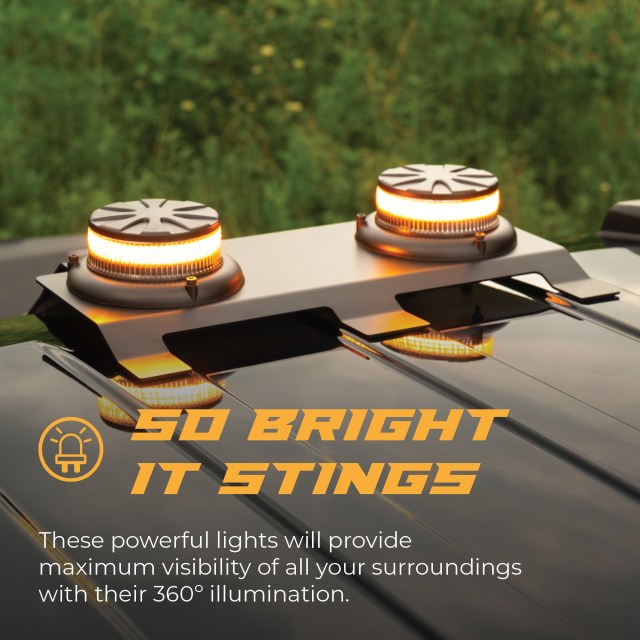 Hornet Dual-Beacon is so bright it stings!