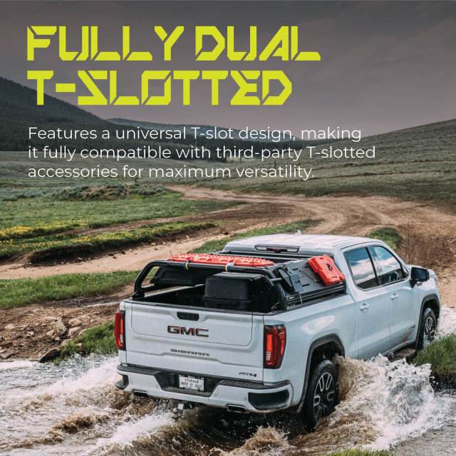 Universal T-slot design, making it fully compatible with third-party T-slotted accessories for maximum versatility.