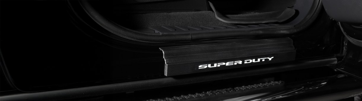 LED Door Sill banner