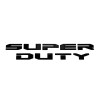 Matte Black Stamped Lettering Kit for Super Duty Tailgate Matte Black Stamped Lettering Kit for Super Duty Tailgate