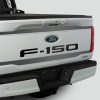 Ford F150 with Putco Matte Black Tailgate Lettering Kit Ford F150 with Putco Matte Black Tailgate Lettering Kit