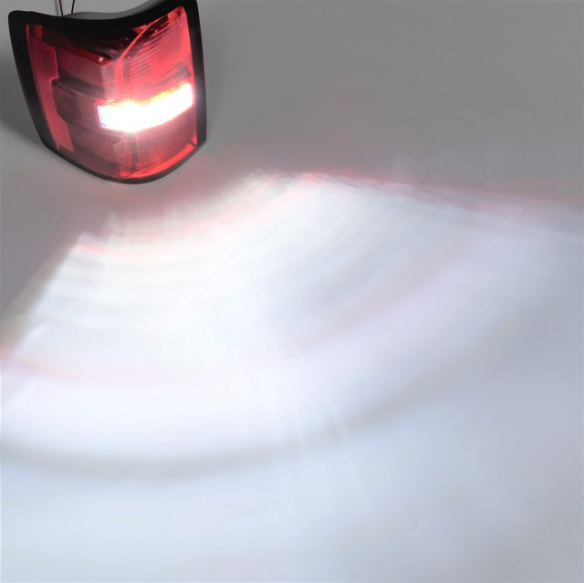 Light Pattern with Putco Metal 360° High-Power Reverse Lights