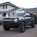 Luminix Off-Road LED Light Bar - Installed on a Ford Bronco