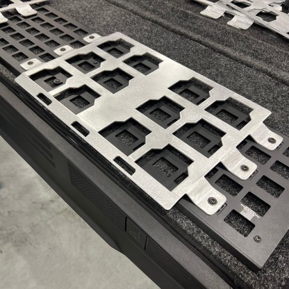 MOLLE Bracket for Milwaukee Packout System Installed