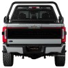 Integrated Bed Rack and Rear Lighting System for Seamless Function and Safety
