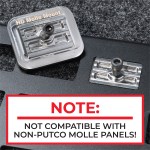 Not Compatible With Non-Putco Molle Panels - Aluminum