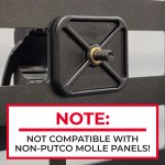 Not Compatible With Non-Putco Molle Panels