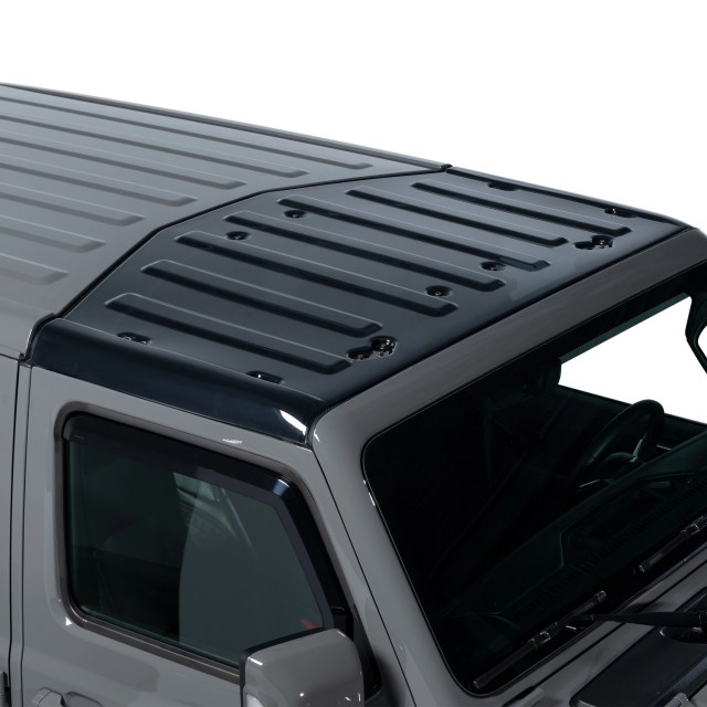 OEM channel design match the style of the Jeep Wrangler JL 2018 to 2023