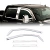 Chevrolet / GMC - 4 Piece Chrome Window Visor Kit Chevrolet / GMC - 4 Piece Chrome Window Visor Kit