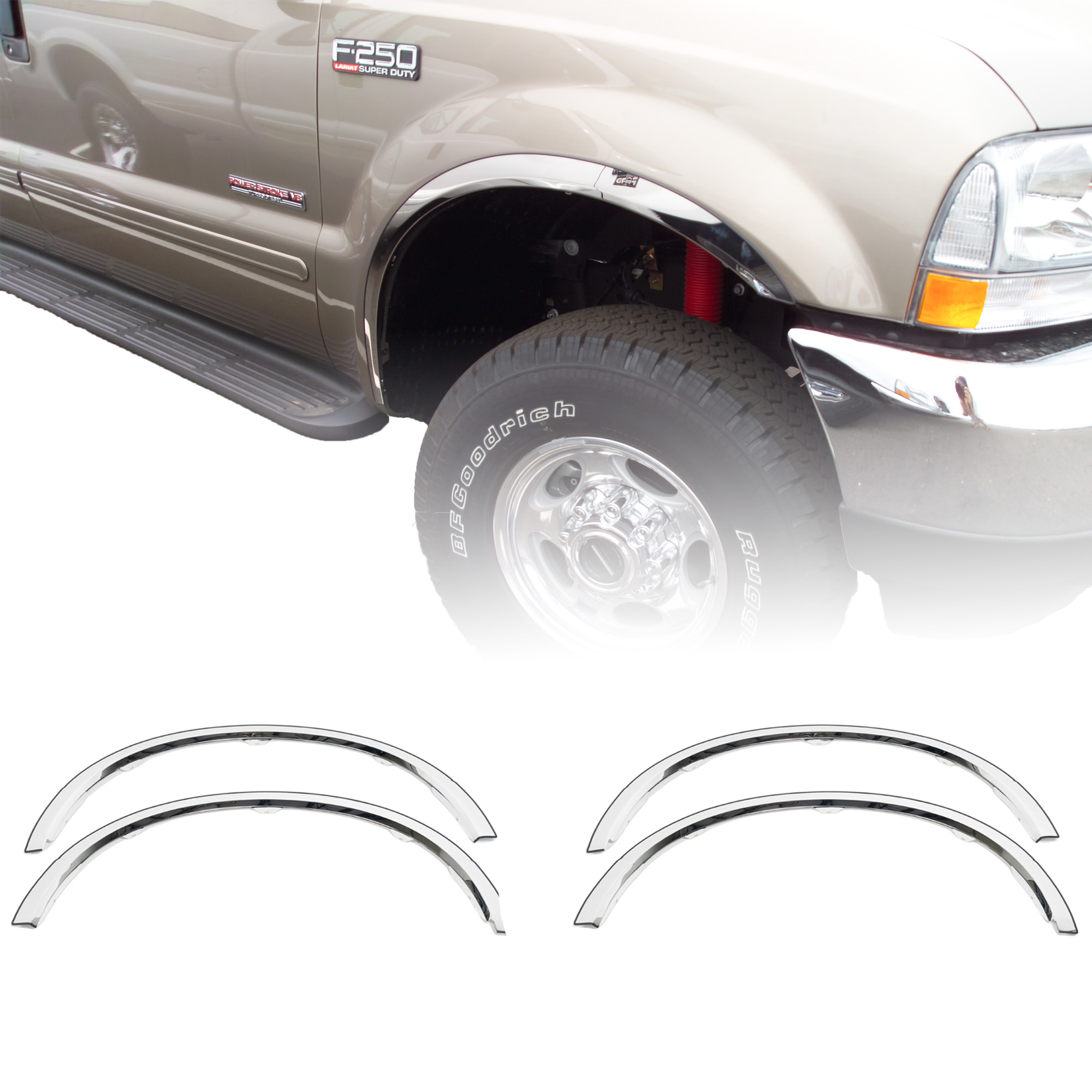 Full Trim - Four Piece Kit - Direct fit installation Full Trim - Four Piece Kit - Direct fit installation