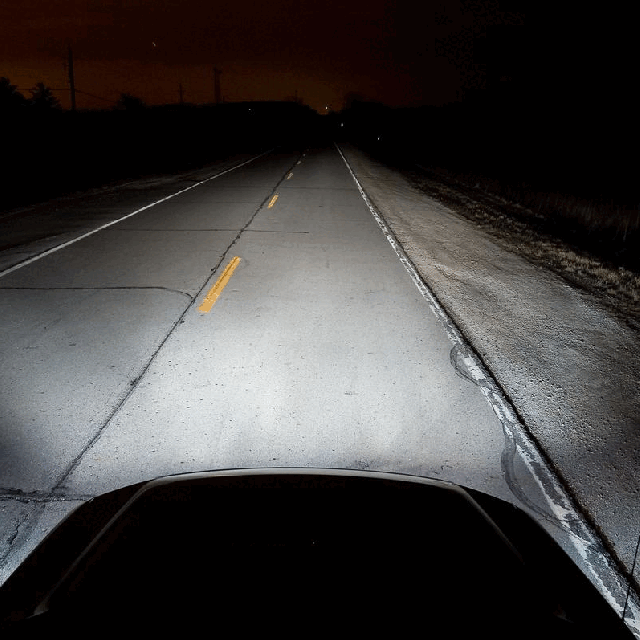 On the road, Nitro 360 LED Fog Light