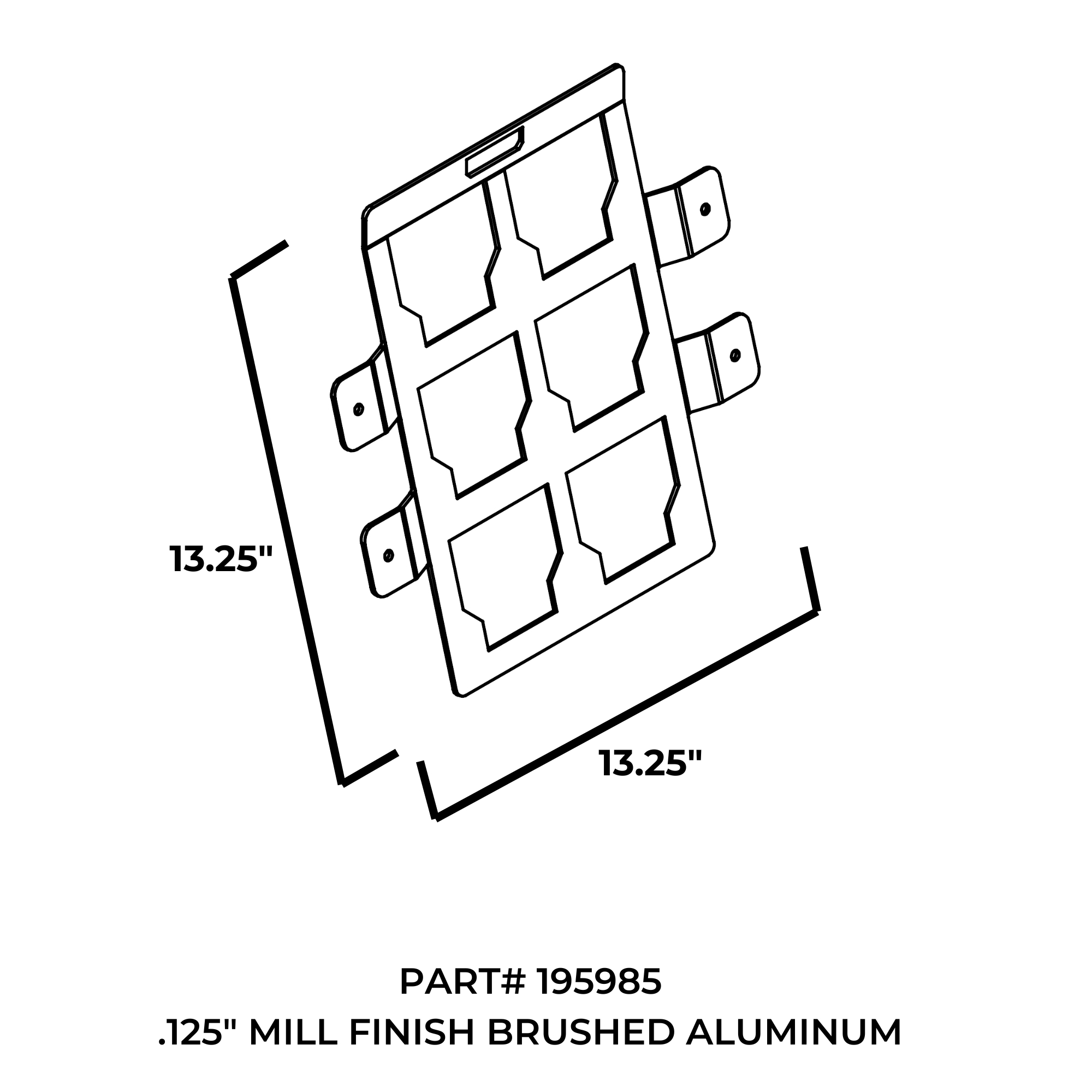 Putco MOLLE PACKOUT Bracket for Milwaukee Storage Systems