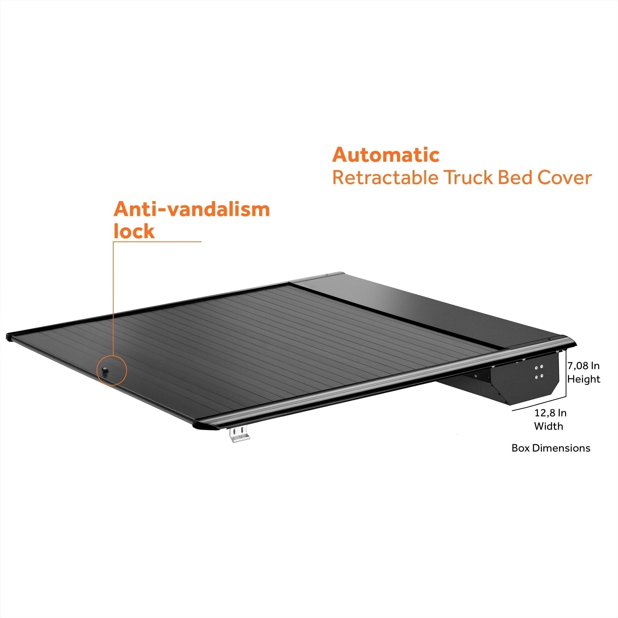 Powered Retracting Tonneau Cover Deluxe Series