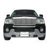 Transforms your factory grille with a bold, perforated design that enhances your vehicle’s front-end presence