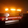 Putco 16" Hornet Strobe LED Light Bar with BackRack Mount - Up Close