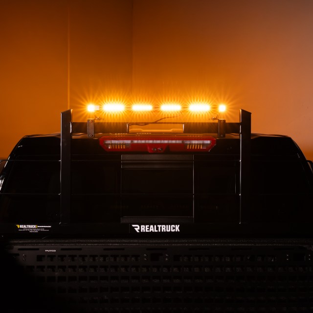 Putco 24" Hornet LED Light Bar with BackRack Mount - Amber