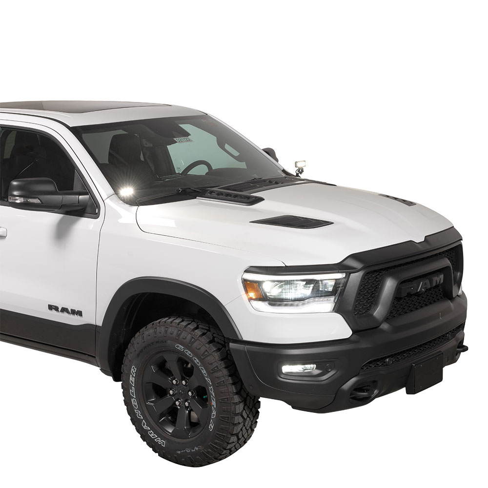 thumbnail image 2 of 21ST 60W LED A-Pillar Ditch Lights Kit For Dodge RAM 1500/2500/3500 (2009-2019) 2 of 6