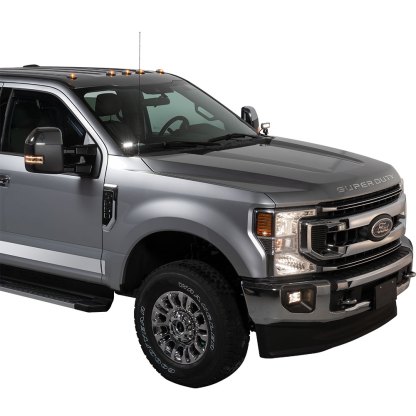 Putco 3 LED Pod Hood Light Kits with Brackets - Ford SuperDuty