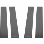 Putco Chevy Bow Tie Logo Black Stainless Steel Pillar Post Trim Kit