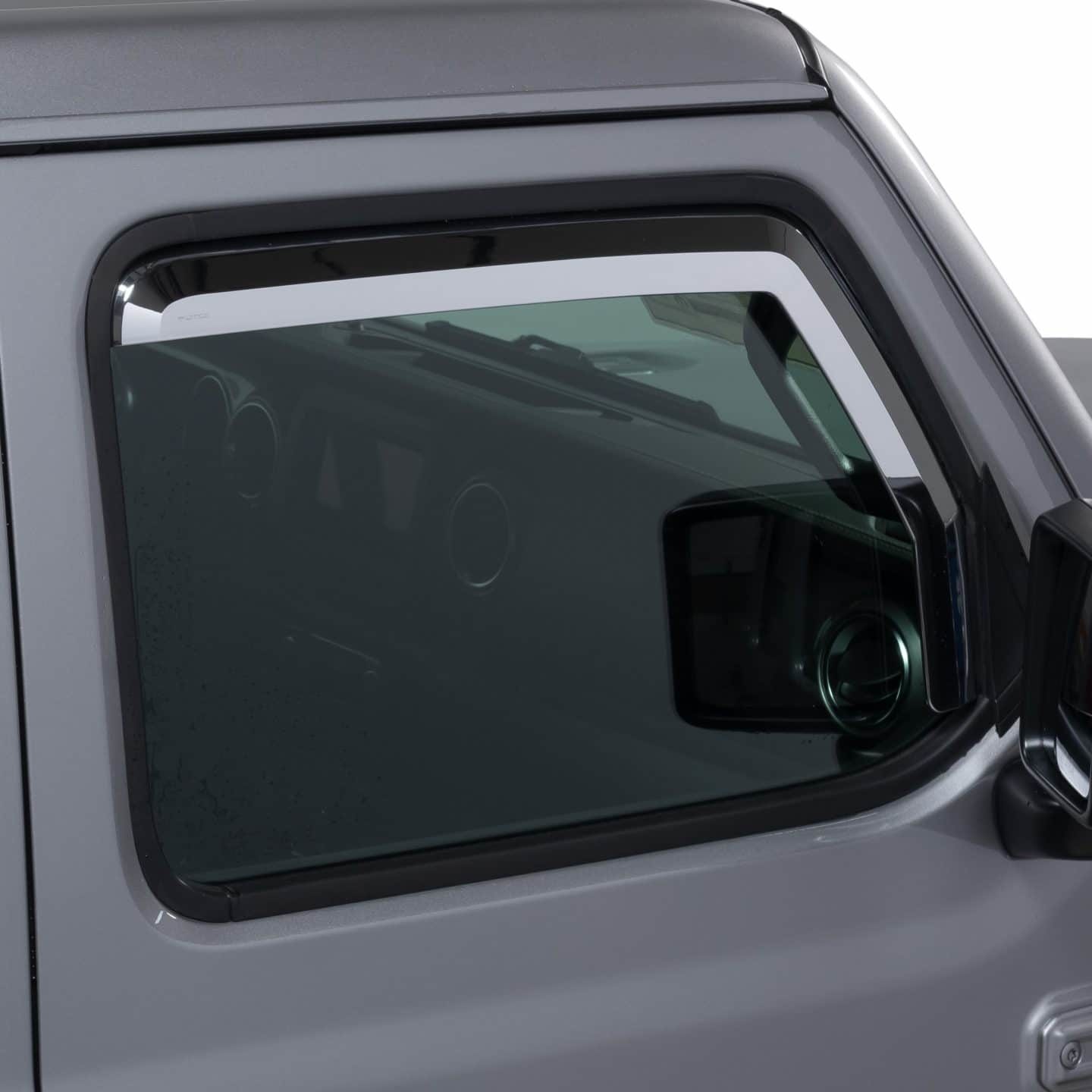 Putco Element Chrome Window Deflectors