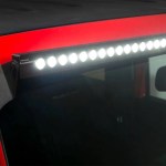 Luminix Jeep Wrangler Roof Mounted LED Light Bar Kit Close up