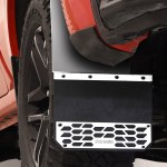 Putco Solid Brushed Stainless Mud Skins 78301