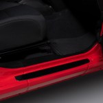 Putco Black Platinum Door Sill Plates Kit - Jeep Wrangler - Front Panel