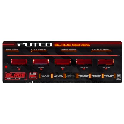 Putco Blade Tailgate Light Bar Wall display part# 99031119