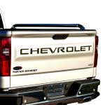 Putco Chevrolet Tailgate Cut Lettering -Black Platinum