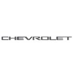 Putco Chevrolet Tailgate Lettering Black Stainless Steel Finish