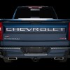 Putco Chevrolet Tailgate Stamped Lettering Polished Stainless Steel Finish - Silverado