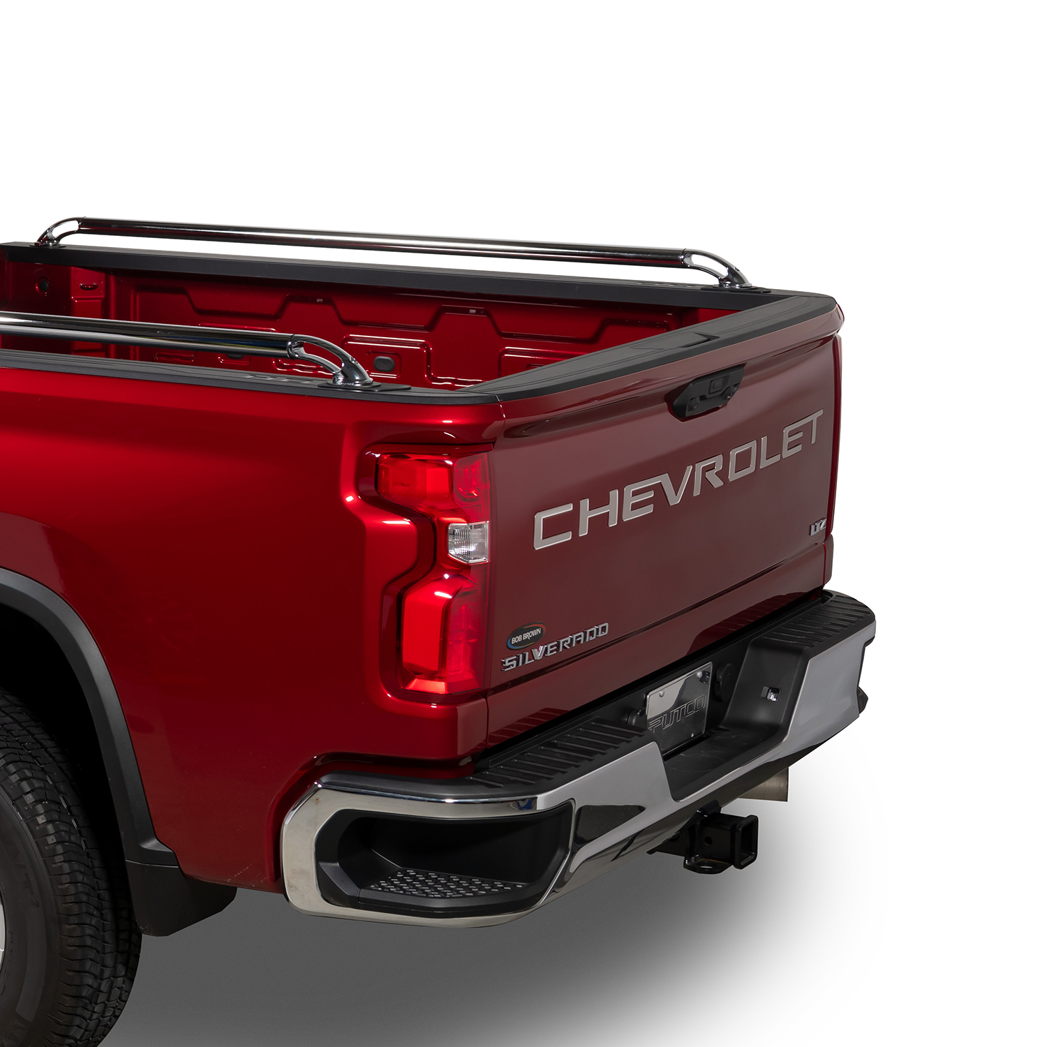 Putco 55550GM Chevrolet Silverado 1500 - Stainless Steel Tailgate Letters Chevrolet