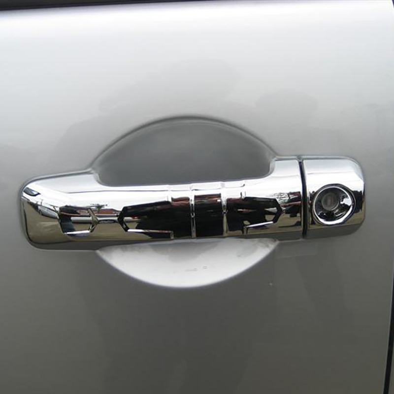 Vheelocityin Car Chrome Door Handle Cover Car Catch Cover for