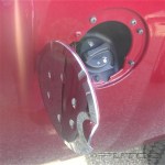 Putco Chrome Gas Cover In Use