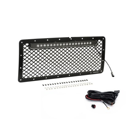 Putco Designer FX Grille with LED Light Bar - off Truck